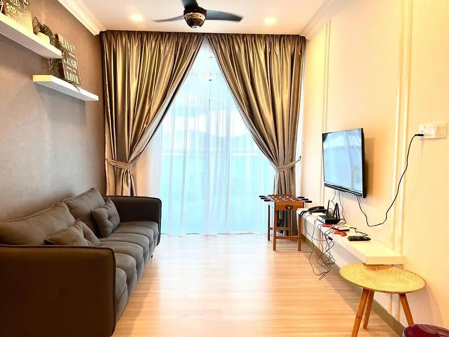 Διαμέρισμα Grand Suite @ The Wave Residence-Cozy 2-Br Retreat: Ac, Street Views & Games Malacca